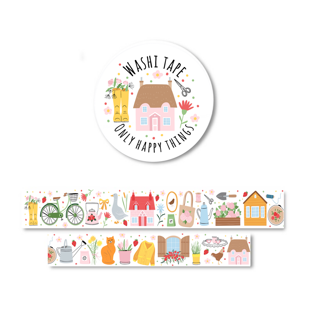 Washi tape Cute cottage