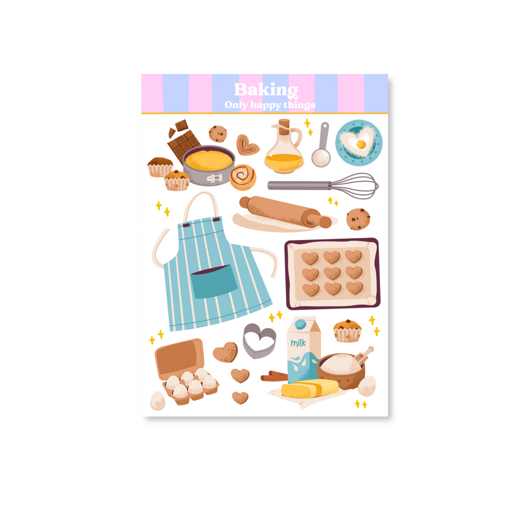 Stickervel Baking A6