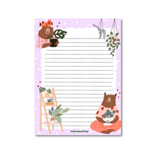 Afbeelding in Gallery-weergave laden, Notitieblok Bears &amp; plants A5
