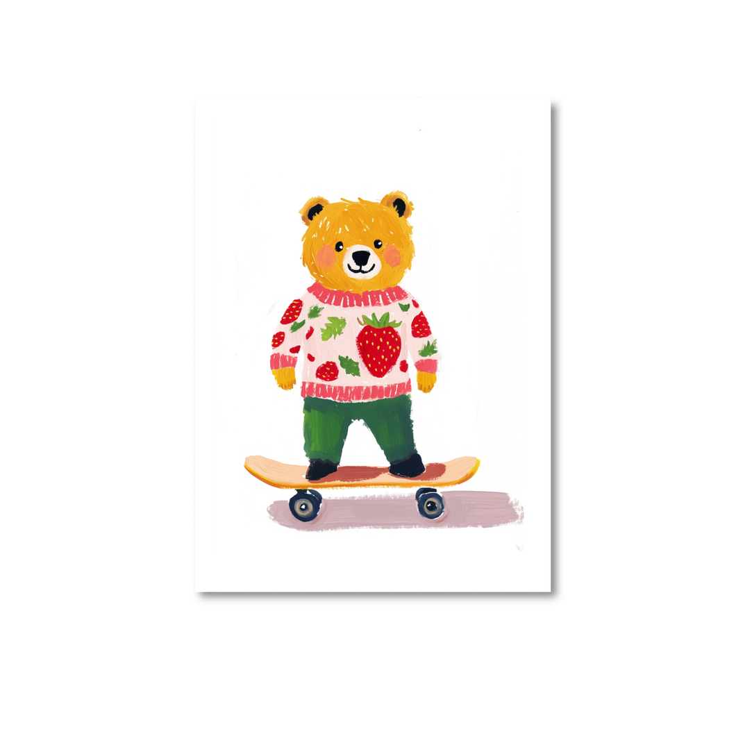 Kaart Teddy skaten