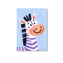 Afbeelding in Gallery-weergave laden, Kaart Zebra
