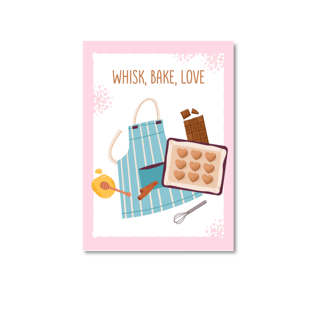 Kaart Whisk bake love