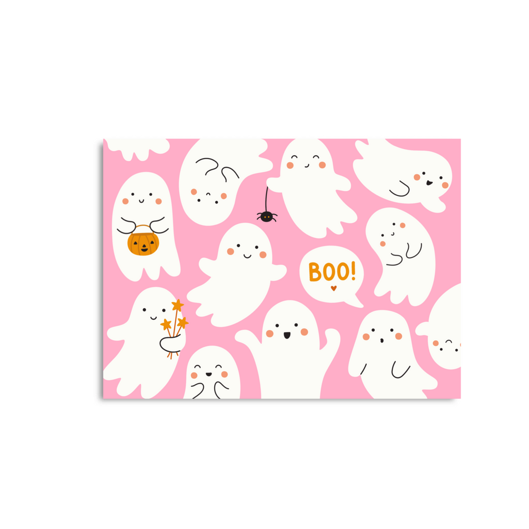 Kaart Pink ghosts