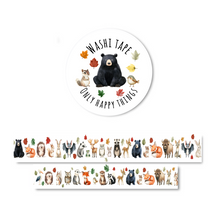 Afbeelding in Gallery-weergave laden, Washi tape Forest critters
