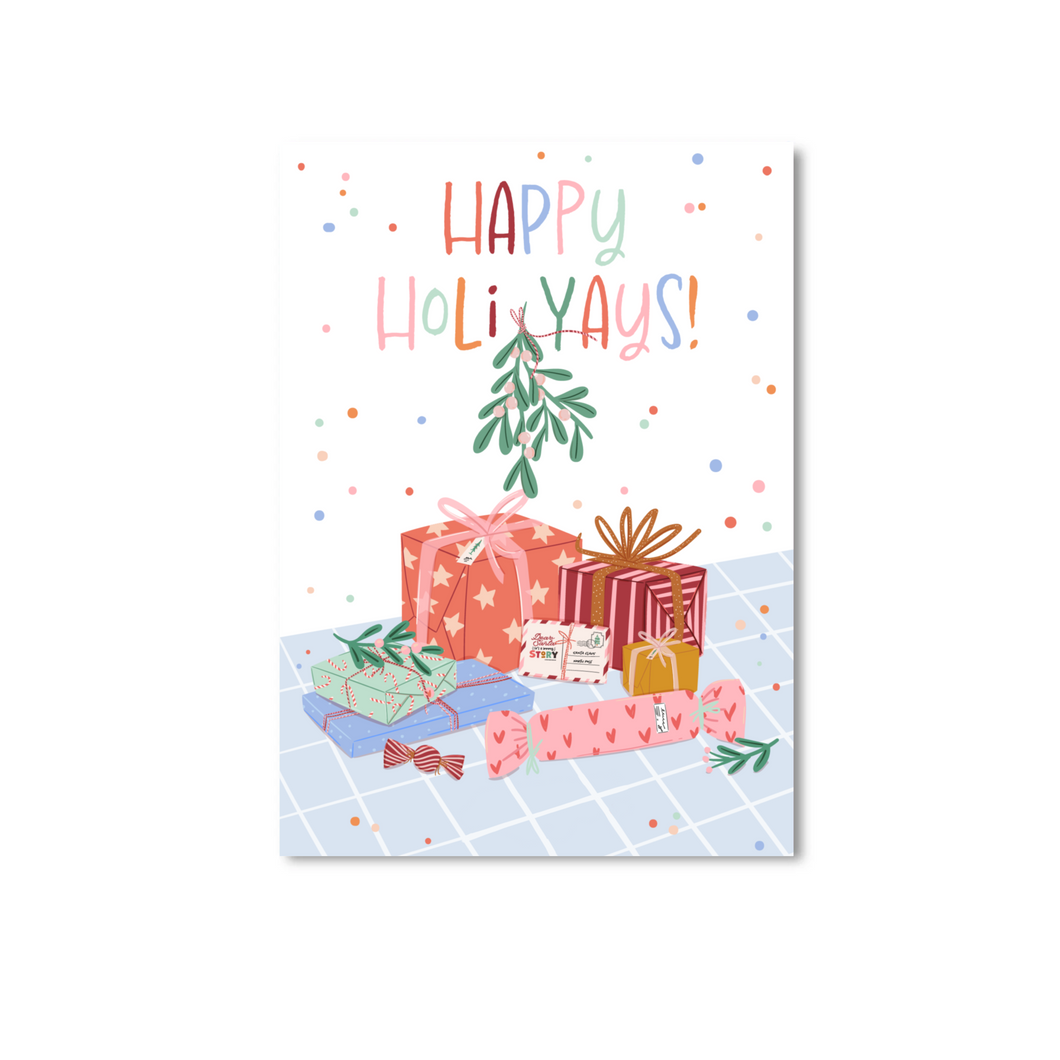 Kaart Happy Holiyays