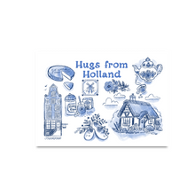 Afbeelding in Gallery-weergave laden, Kaart Hugs from Holland
