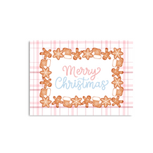 Afbeelding in Gallery-weergave laden, Postcard Merry Christmas gingerbread
