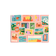 Afbeelding in Gallery-weergave laden, Postcard Travel postage stamps
