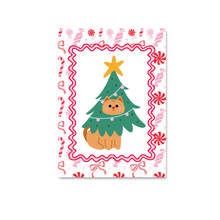 Afbeelding in Gallery-weergave laden, Postcard Christmas cat
