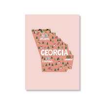 Afbeelding in Gallery-weergave laden, Postcard Georgia USA
