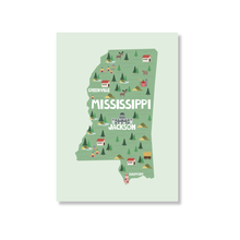 Afbeelding in Gallery-weergave laden, postcard Mississippi USA
