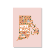 Afbeelding in Gallery-weergave laden, Postcard Rode Island USA
