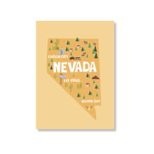 Afbeelding in Gallery-weergave laden, Postcard Nevada USA
