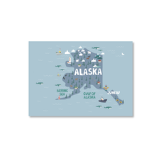 Afbeelding in Gallery-weergave laden, Postcard Alaska USA
