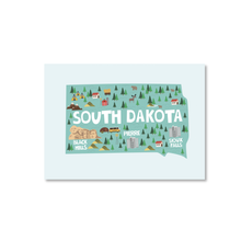 Afbeelding in Gallery-weergave laden, Postcard South Dakota USA

