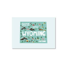 Afbeelding in Gallery-weergave laden, Postcard Wyoming USA
