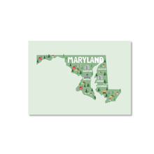 Afbeelding in Gallery-weergave laden, Postcard Maryland USA
